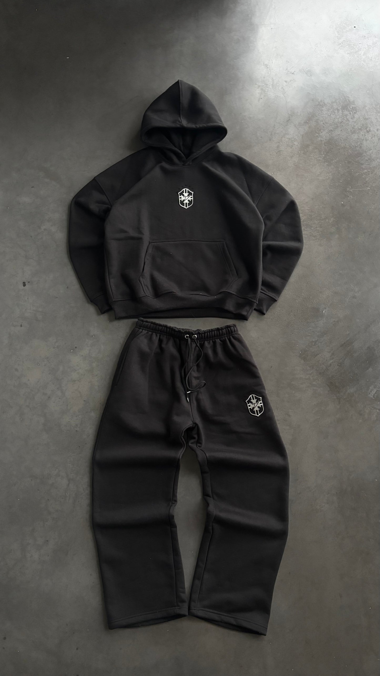 Temps black Brazilian hoodie