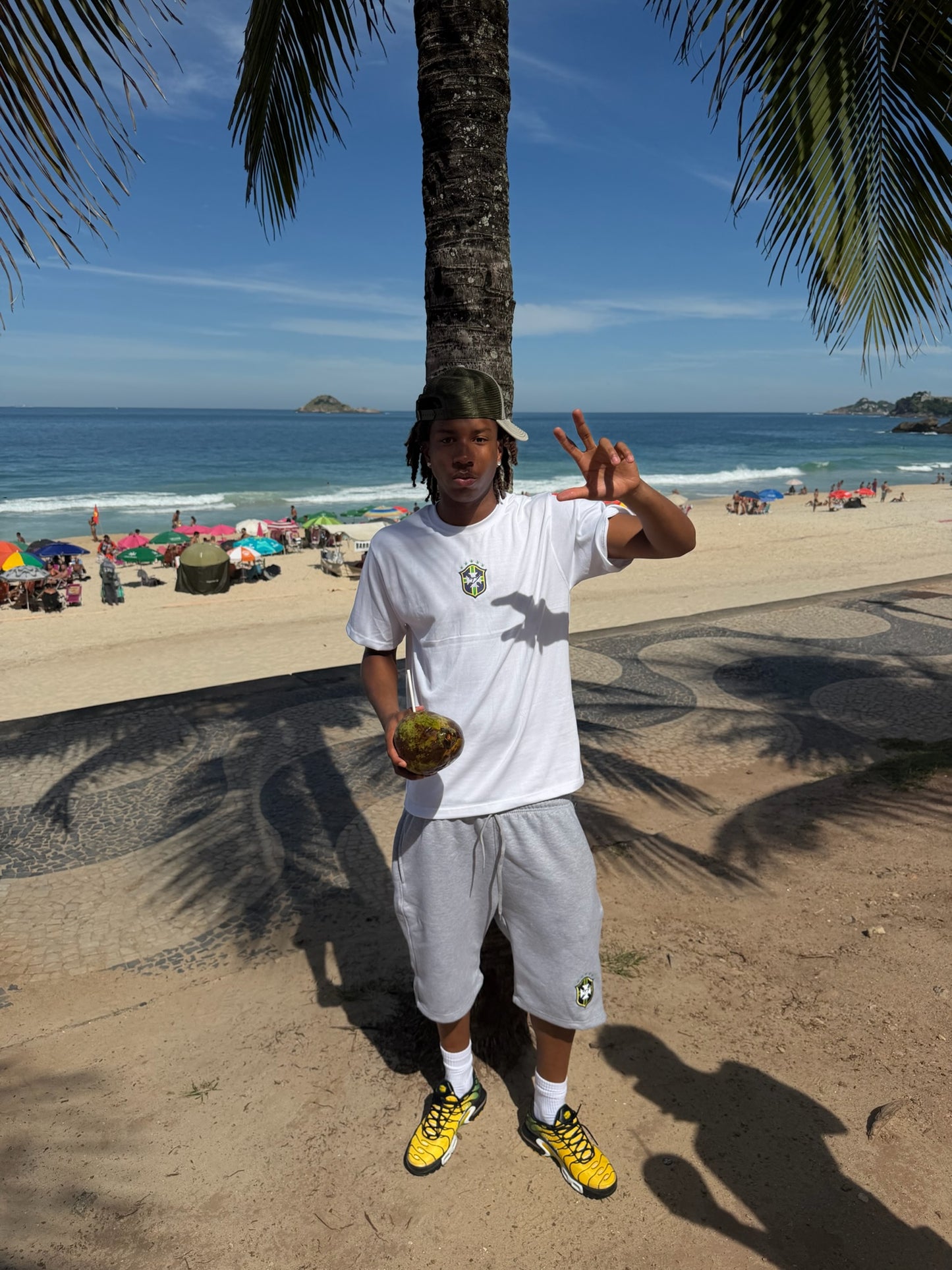 Temps Brazil original white tshirt