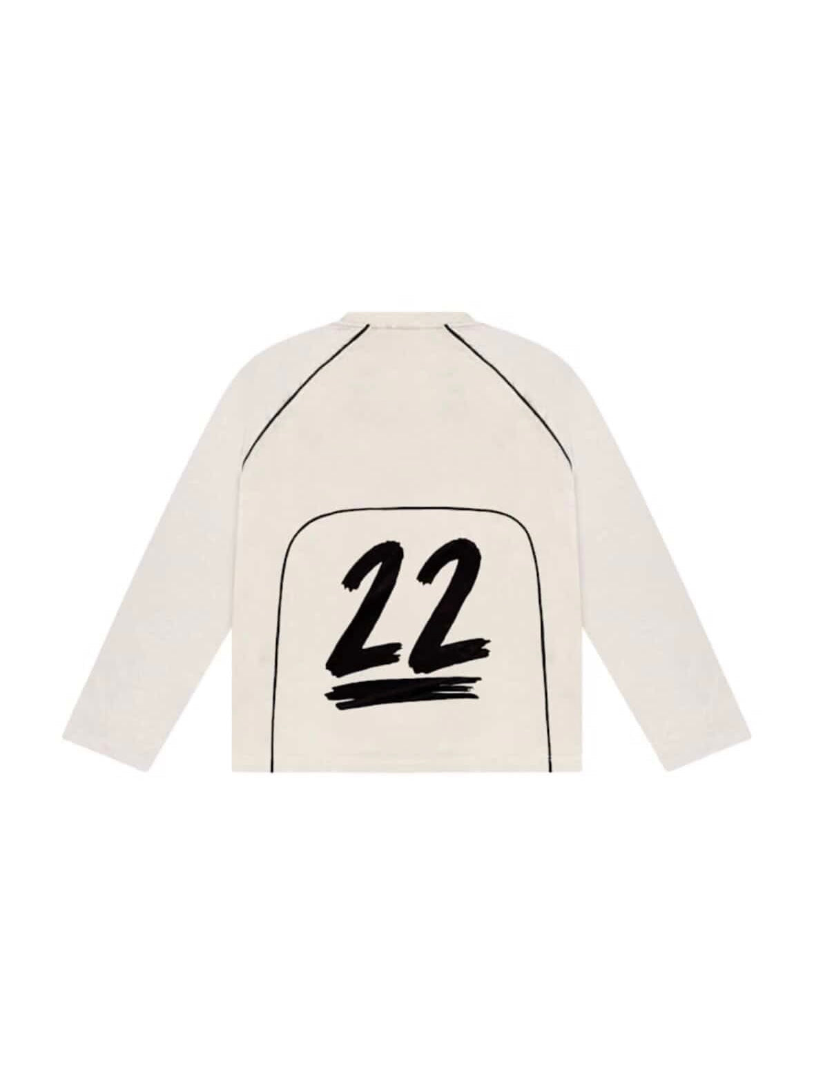 Temps Brazil white 22 football Tshirt (longsleeve)