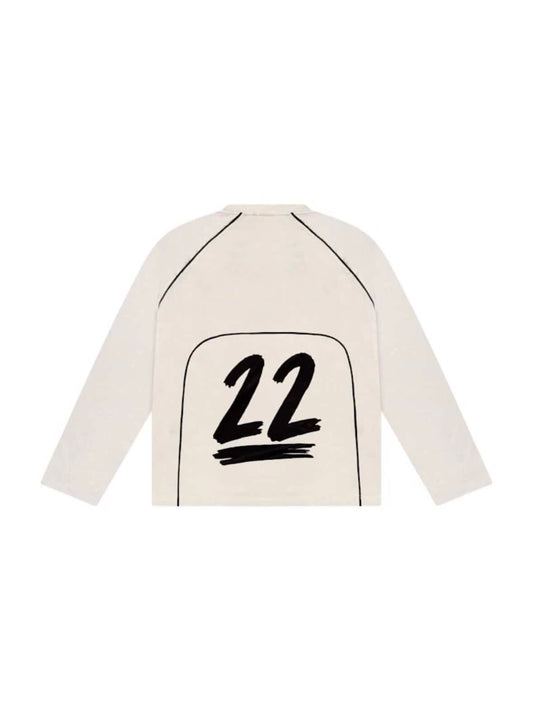 Temps Brazil white 22 football Tshirt (longsleeve)