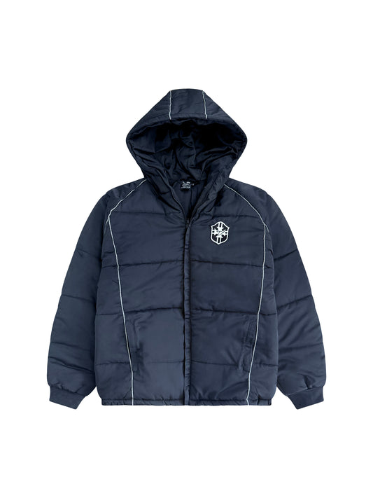 Temps black Brazil puffer coat