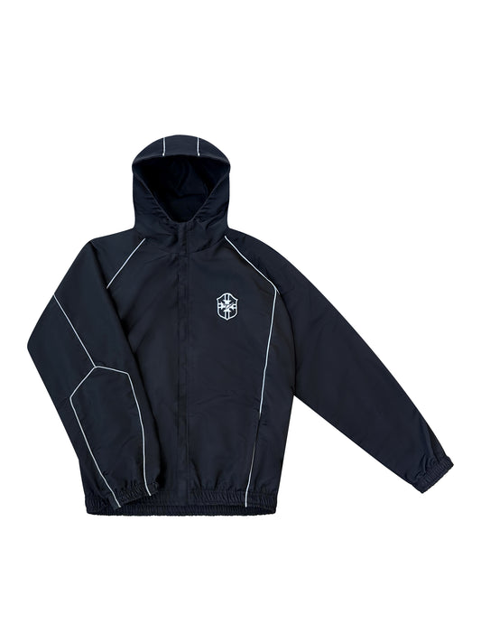 Temps Brazil black windbreaker