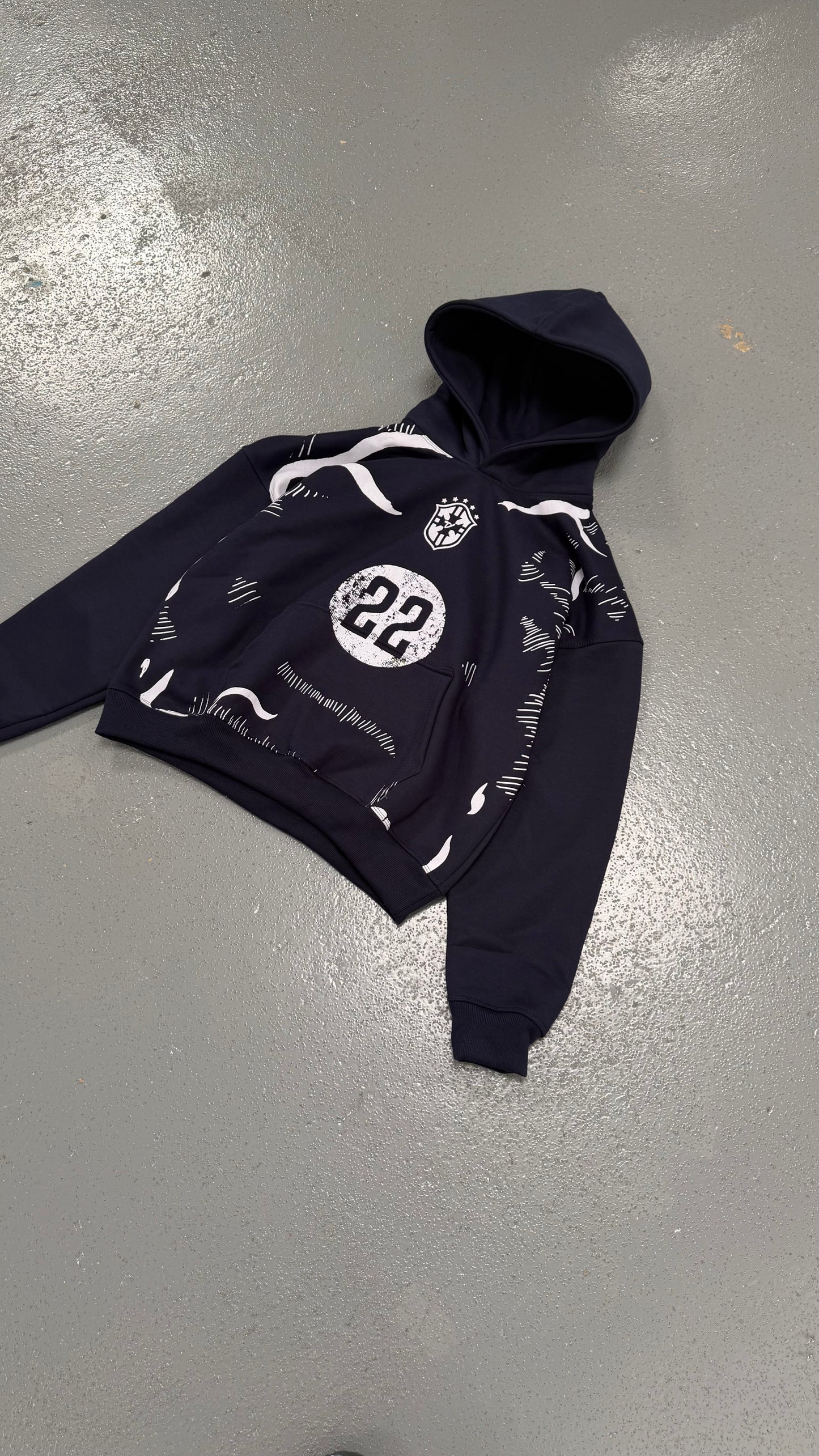 Temps Navy 22 Brazil hoodie
