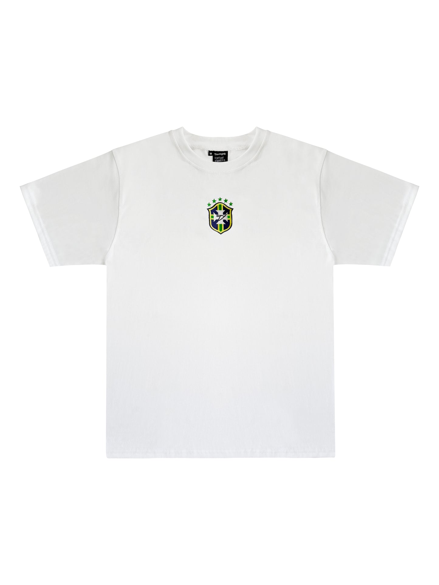 Temps Brazil original white tshirt