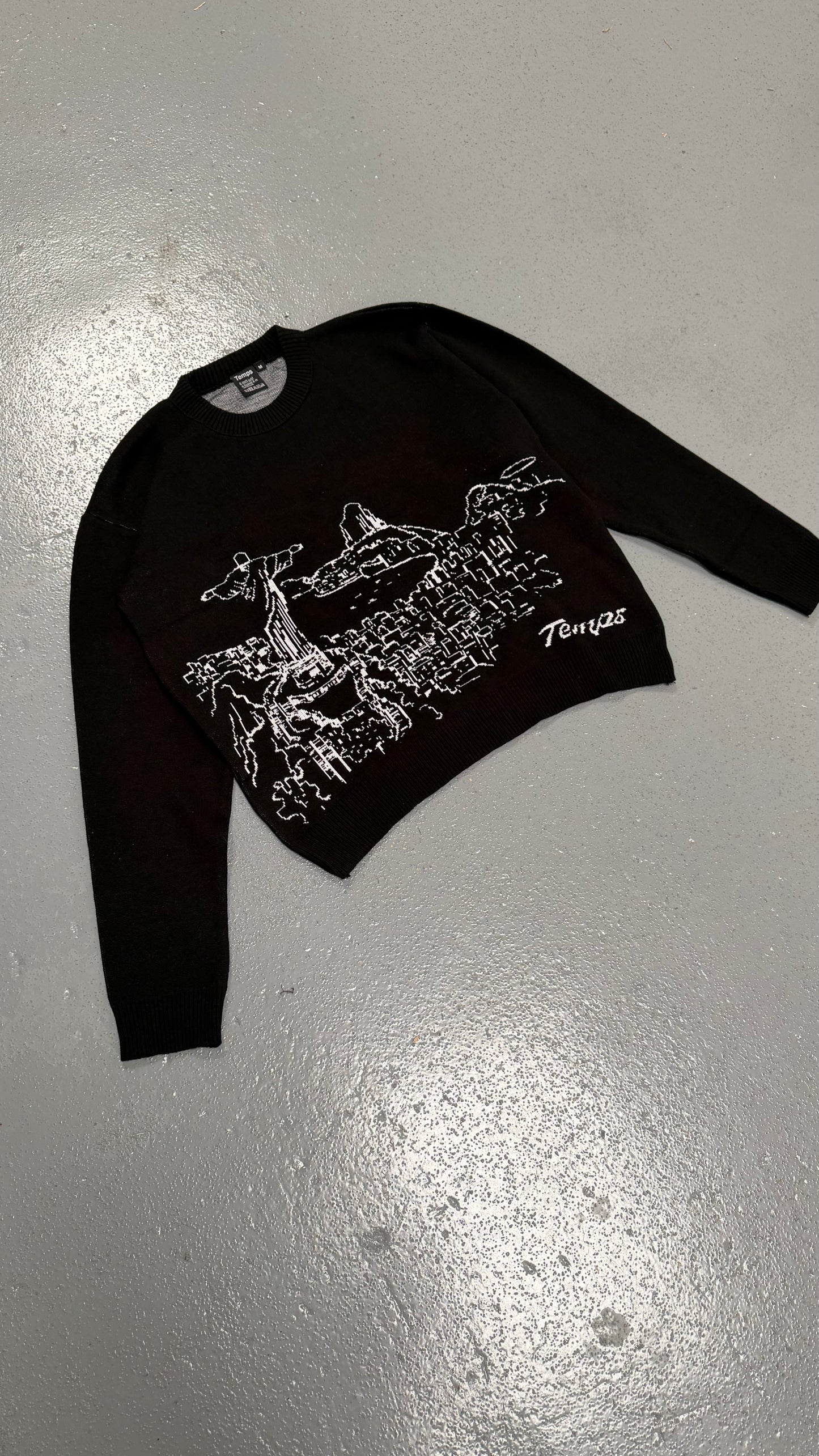 Temps Knit black