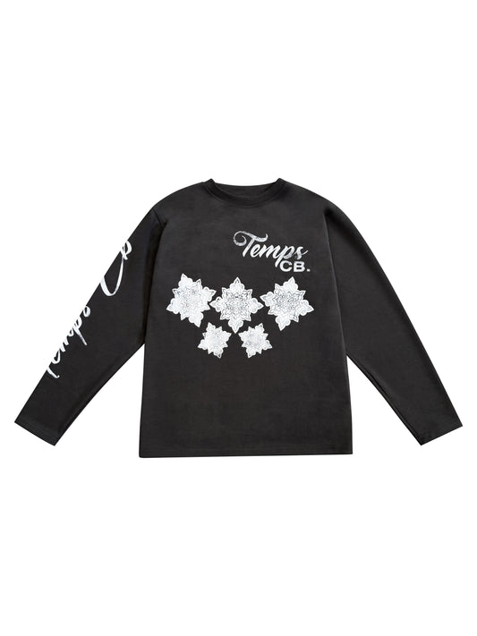 Temps Pattern blackout longsleeve