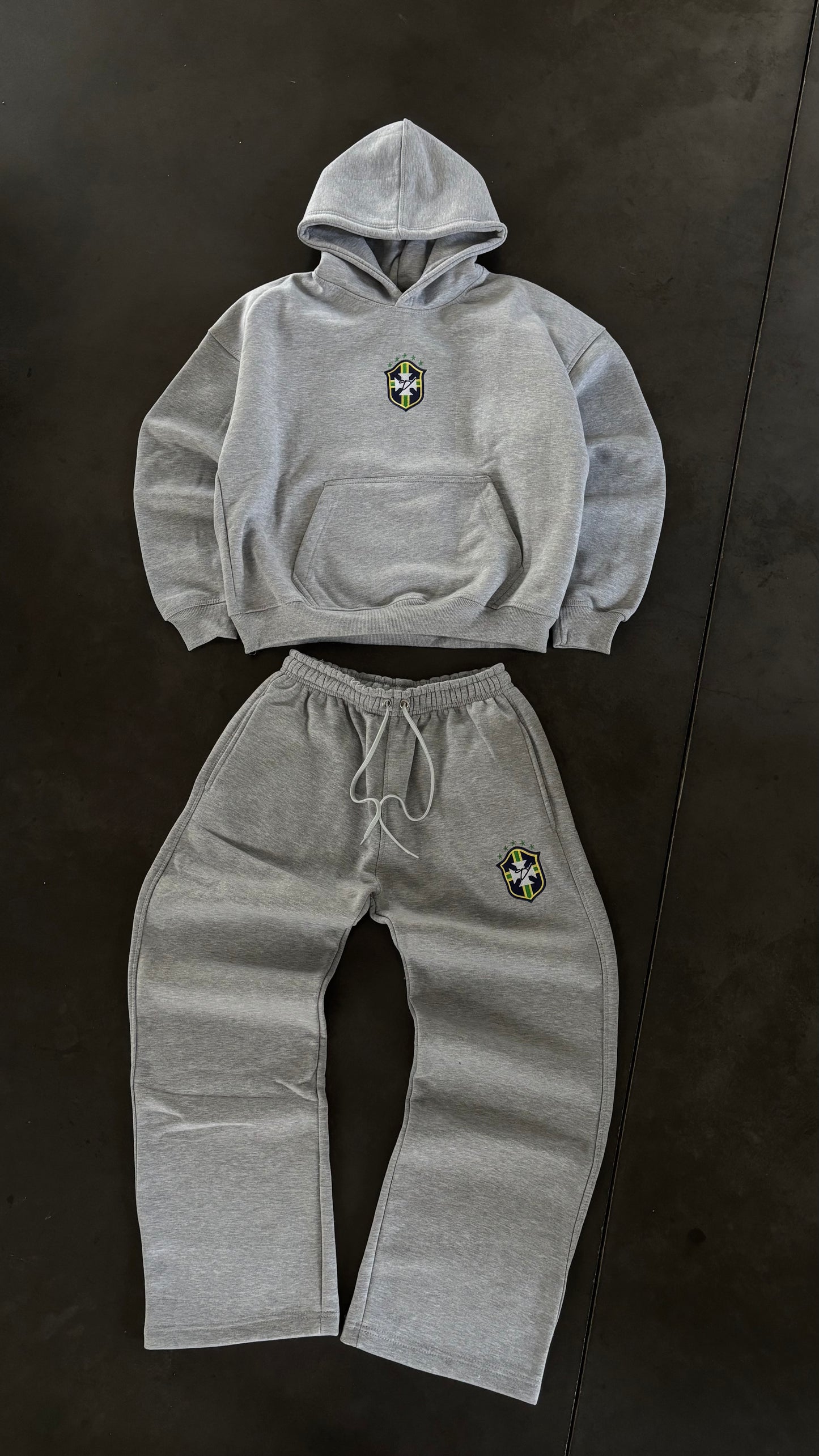 Temps grey Brazilian hoodie