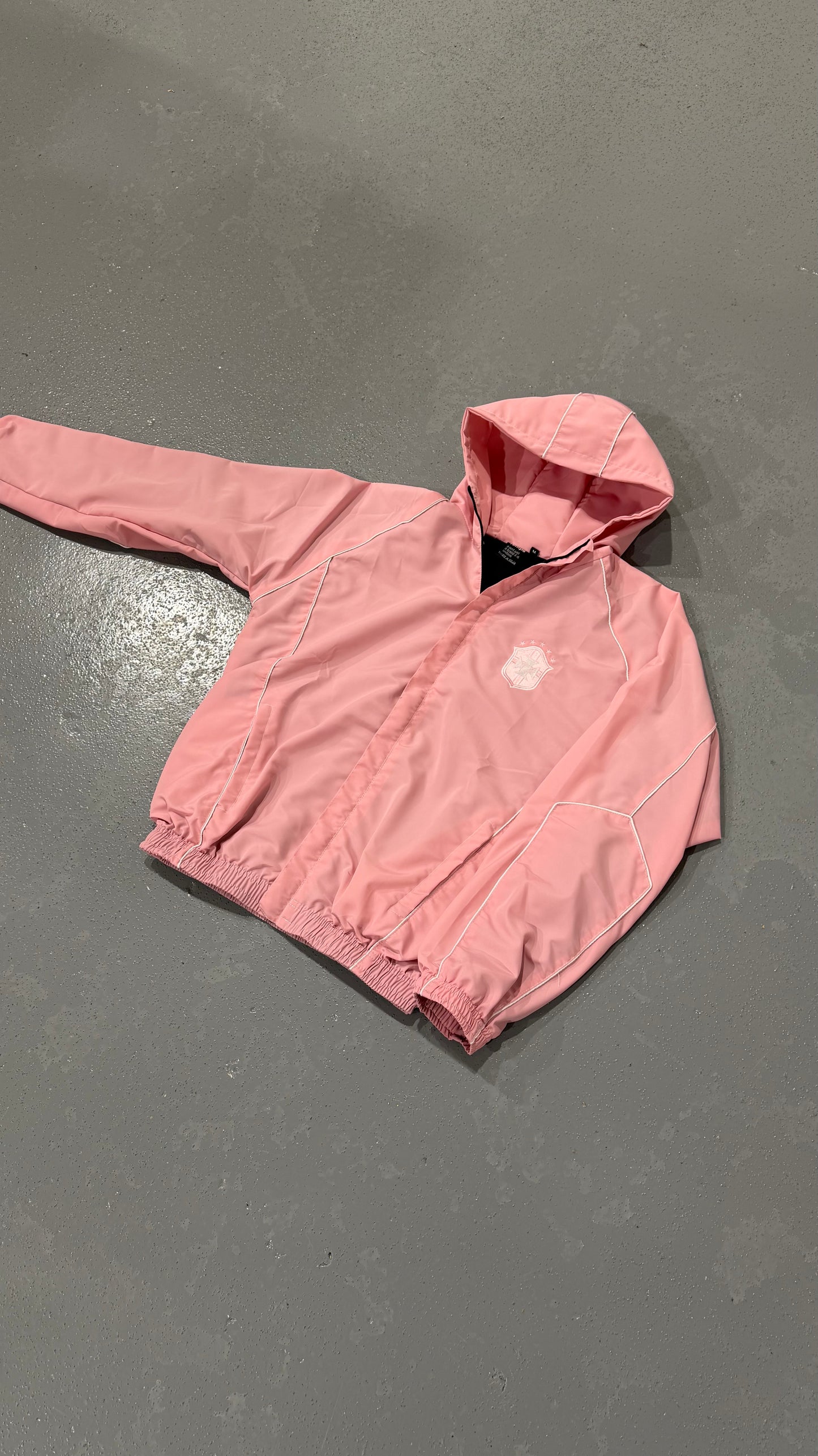 Temps Brazil pink windbreaker