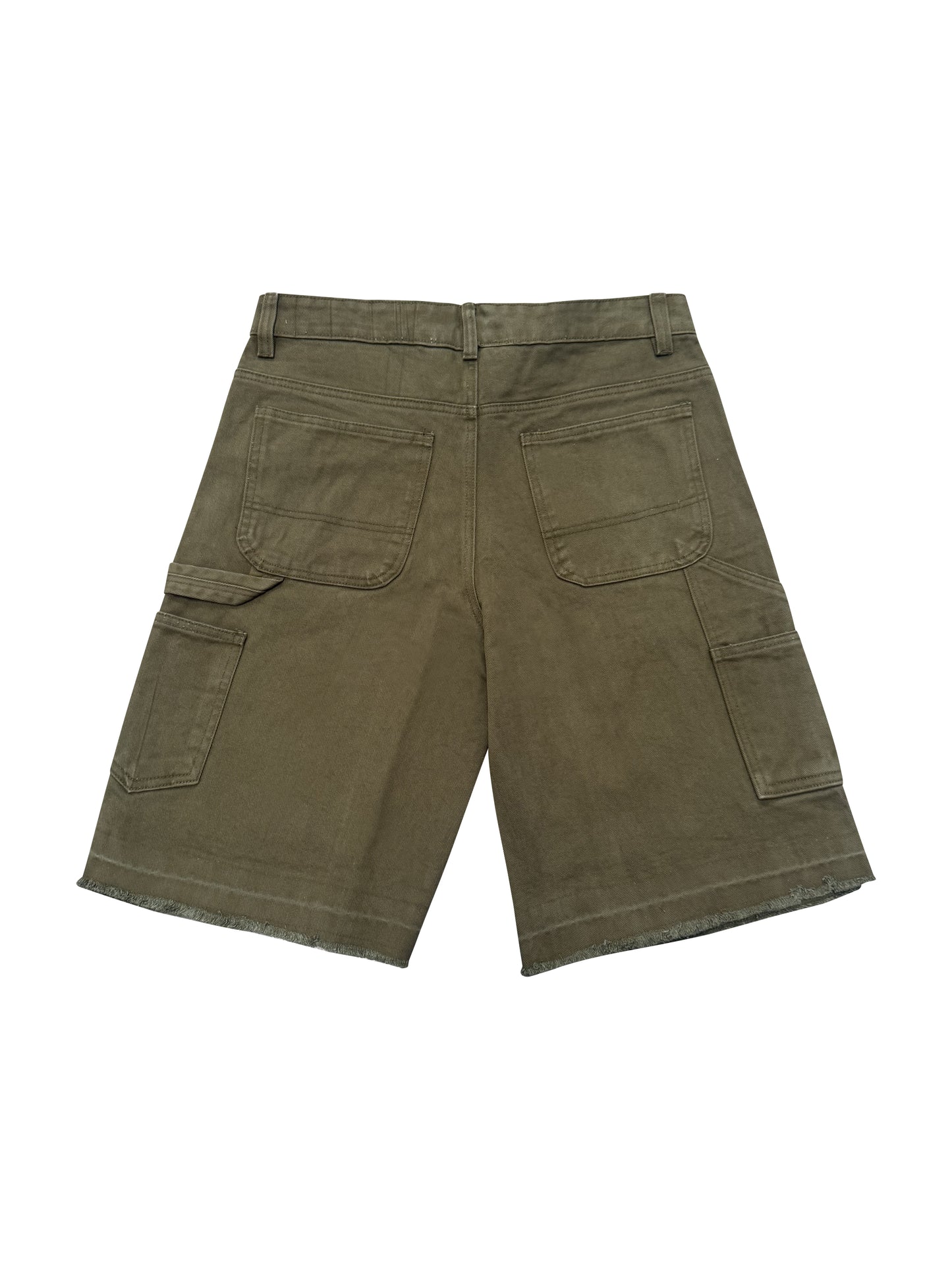 Temps khaki denim shorts