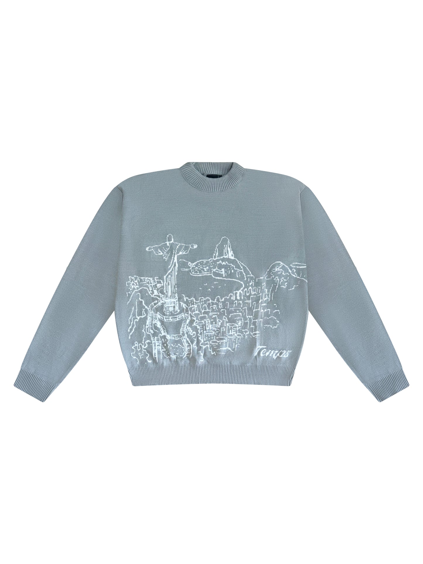 Temps knit grey