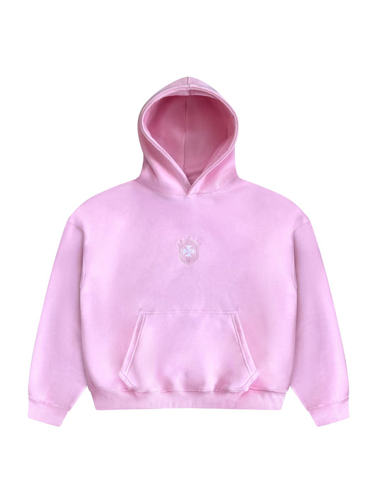 Temps Brazil pink hoodie